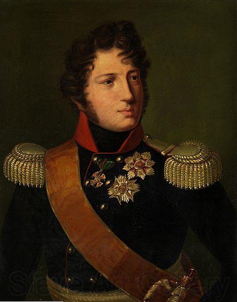 unknow artist Portrait of Grand Duke Leopold of Baden Spain oil painting art